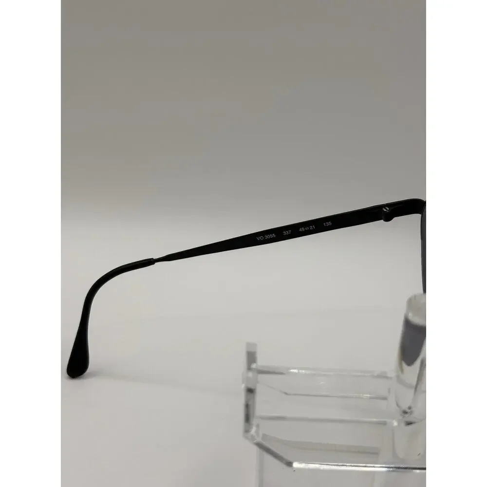 Vogue VO3055 337 Black Oval Metal Sunglasses 49-21-135